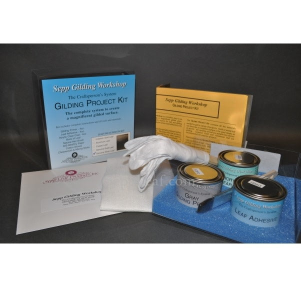 Silverscript Kit Complete Gilding Kit Genuine Silver Leaf – The Compleat Sculptor, Inc