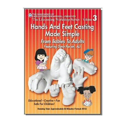 DVD de fundición de manos y pies simplificado 
