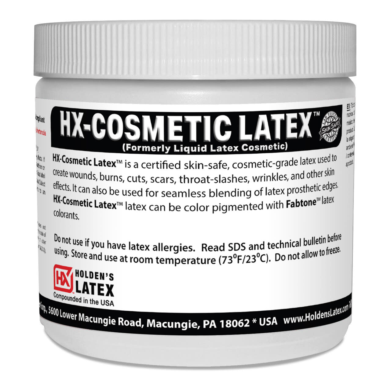 Látex cosmético HX