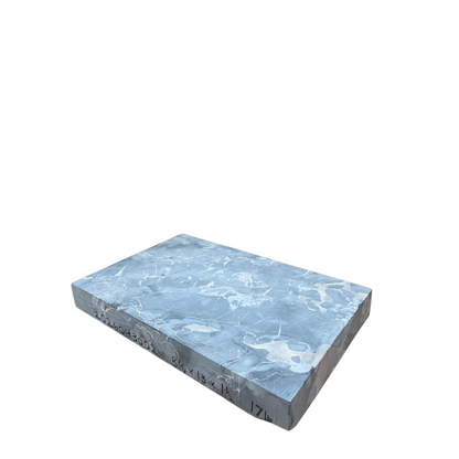 17lb Portoro Black Marble 8.25x13x1.5 2026043002