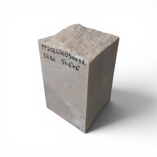 Portuguese Pink Marble 9x6x6 32lb