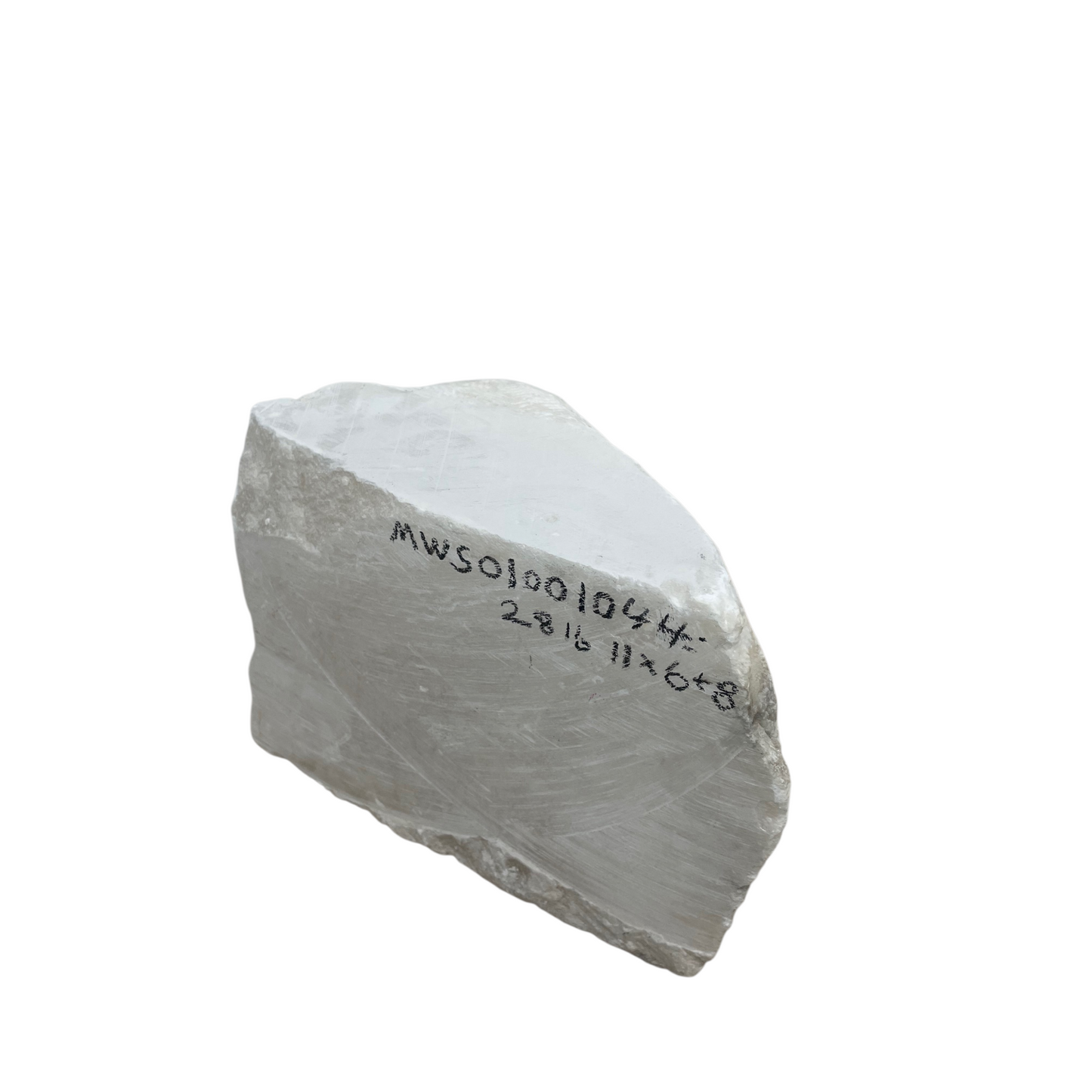 28lb Mario's White Translucent Alabaster 11x6x8 MWS01001044
