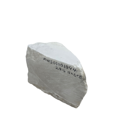 28lb Mario's White Translucent Alabaster 11x6x8 MWS01001044