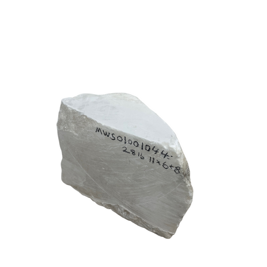 28lb Mario's White Translucent Alabaster 11x6x8 MWS01001044