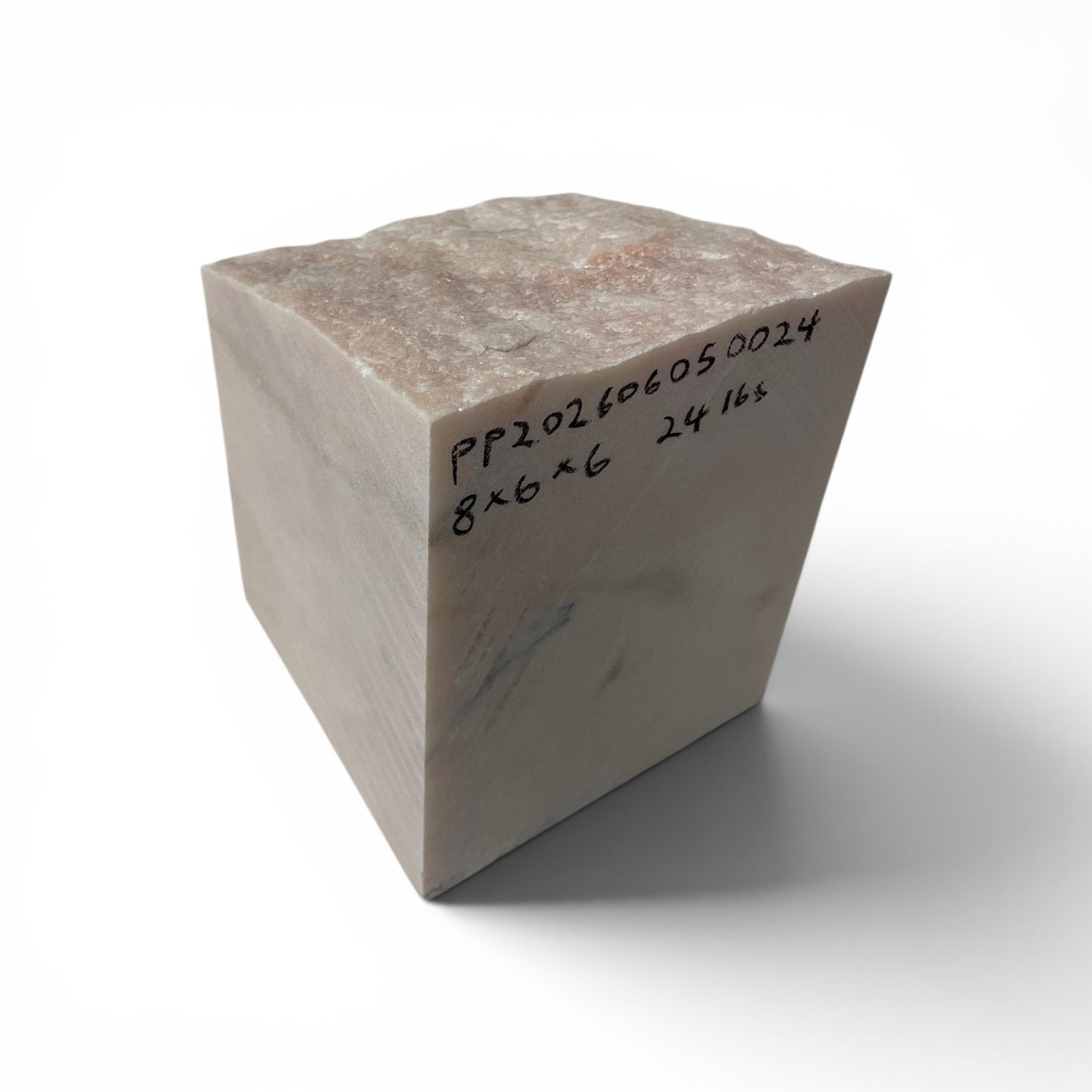 Portuguese Pink Marble 8x6x6 24lb