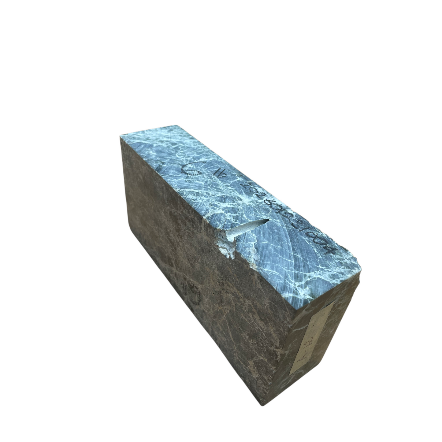 Verde Antique Marble 8x2x4 6lb