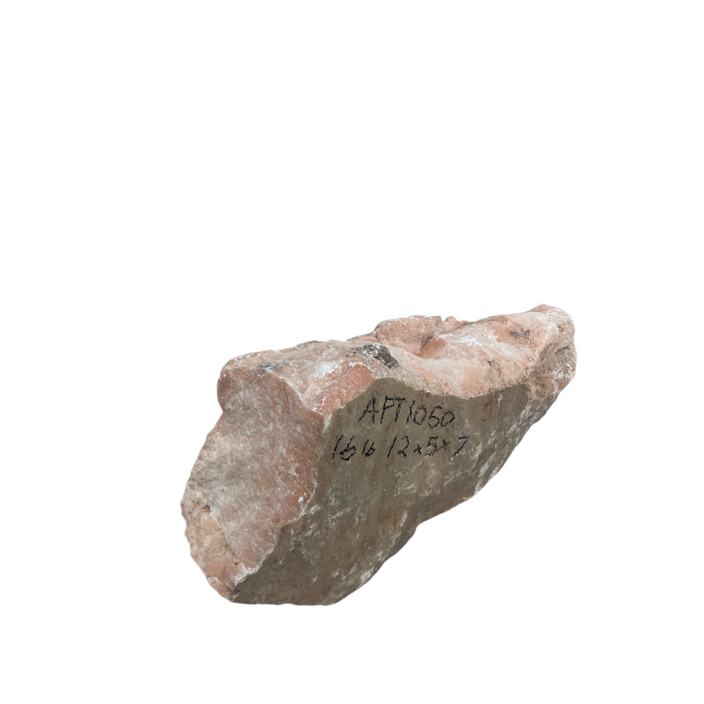 16lb Translucent Peach Alabaster 12x5x7 APT1050