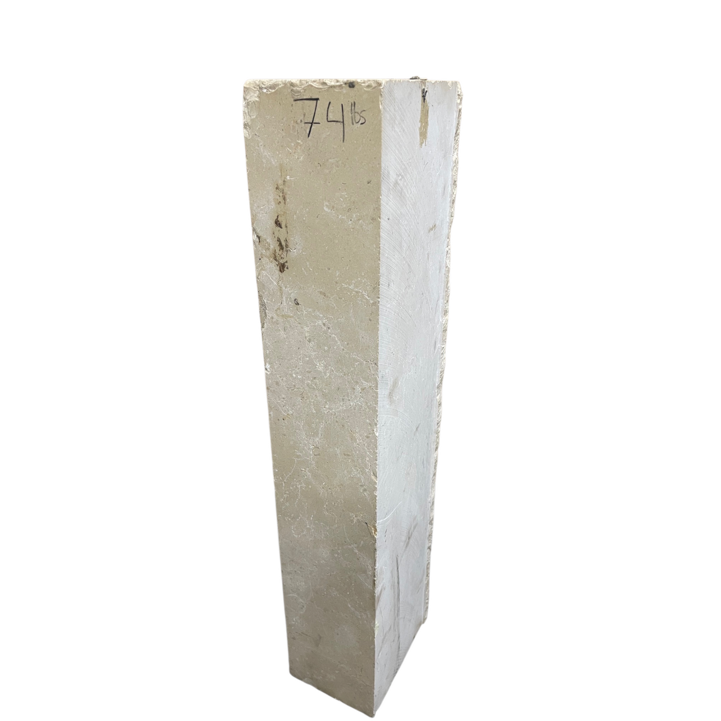 Roman Travertine rough block 6x5x27 74lbs