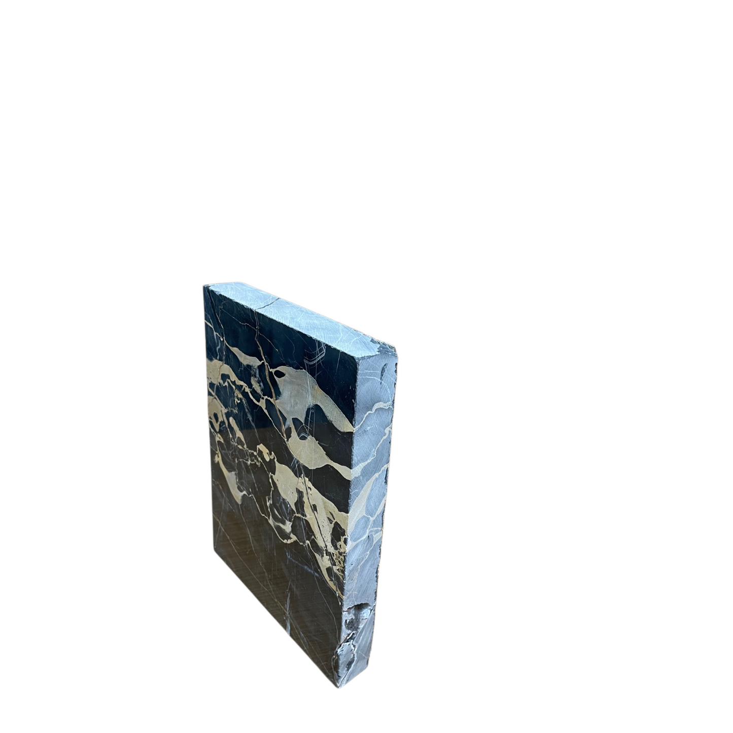 8lb Portoro Black Marble 9.5x7x1.25 20260403001