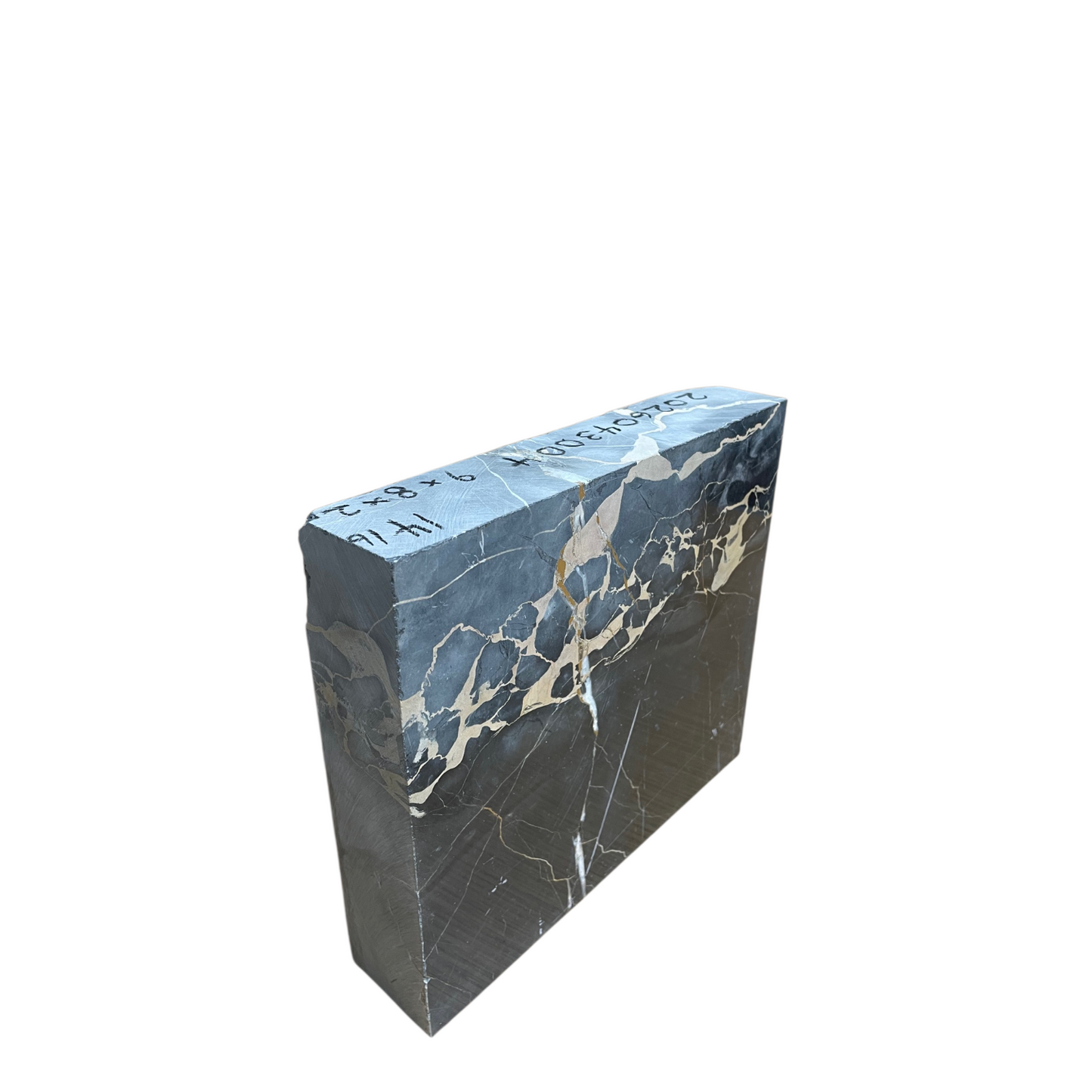 14lb Portoro Black Marble 9x8x2 2026043004