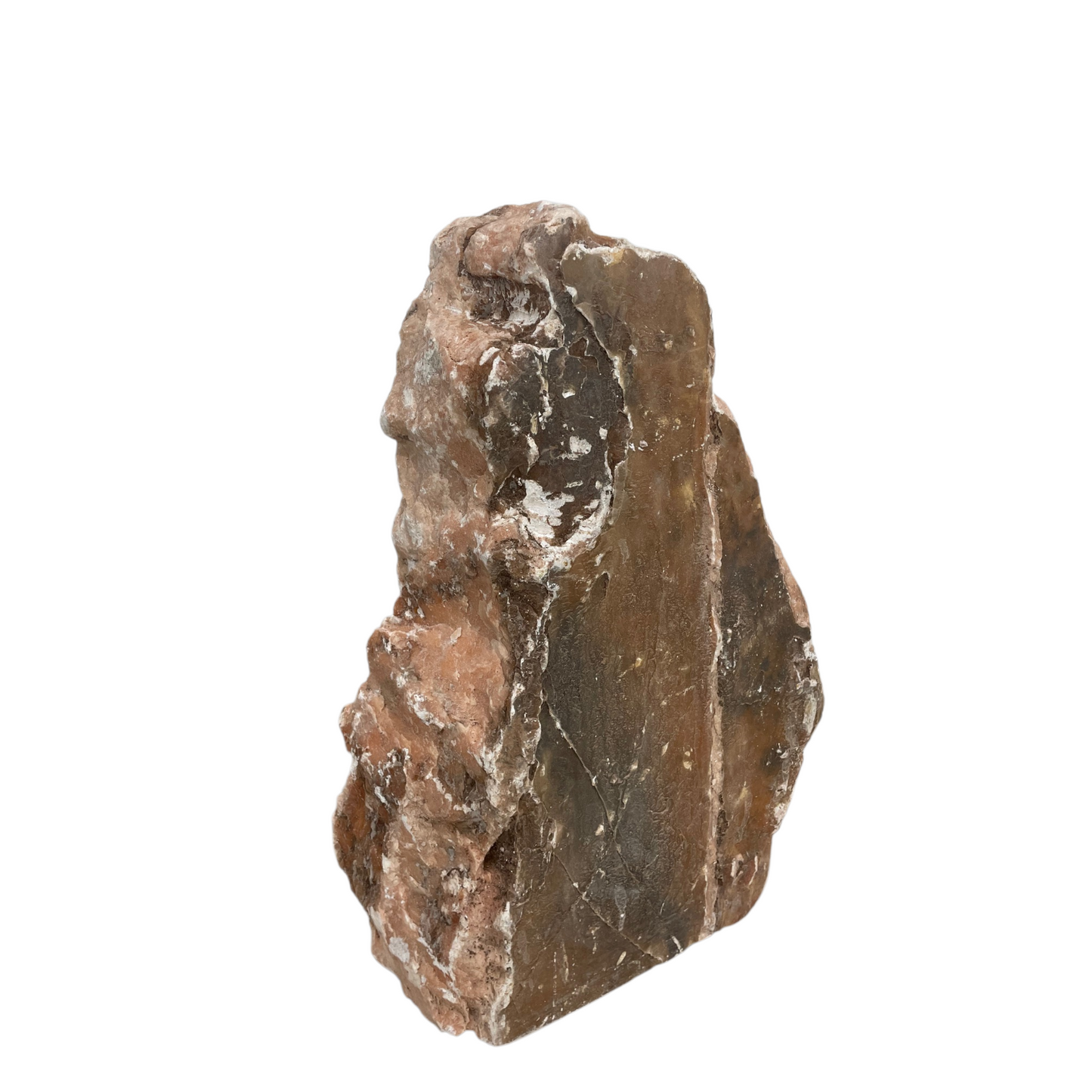 62lb Translucent Peach Alabaster 18x13x5 APT1049
