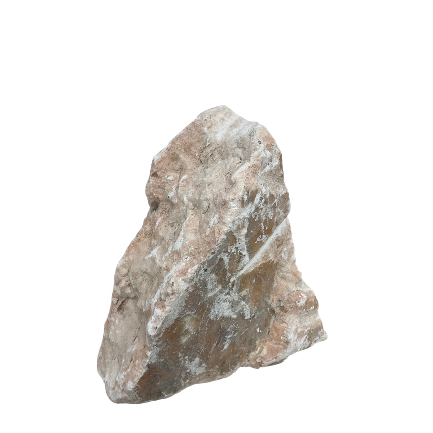 51lb Translucent Peach Alabaster 15x14x6 APT1051