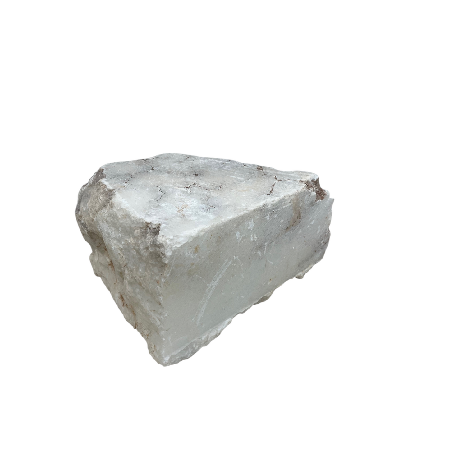 27lb Mario's White Translucent Alabaster 10x8x6 MWS01001048