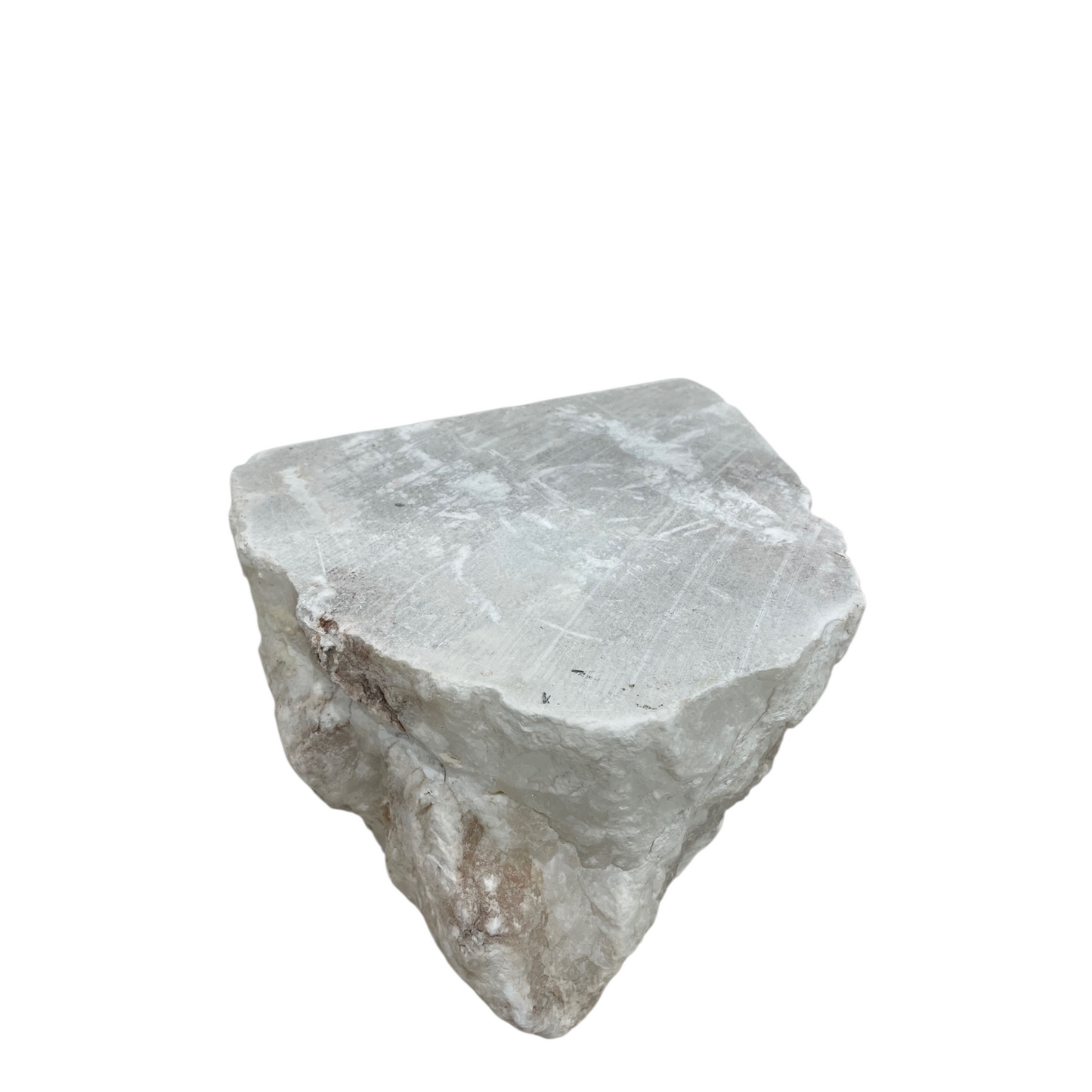 35lb Mario's White Translucent Alabaster 9x9x6 MWS01001051