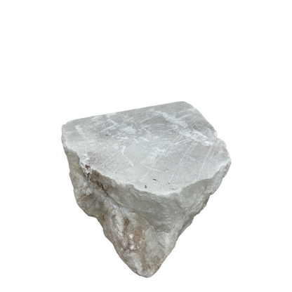 35lb Mario's White Translucent Alabaster 9x9x6 MWS01001051