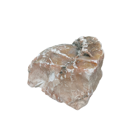 41lb Translucent Peach Alabaster 14x7x12 APT1047