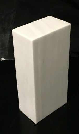 Marble Base 10x4.75x3 White Carrara #991016
