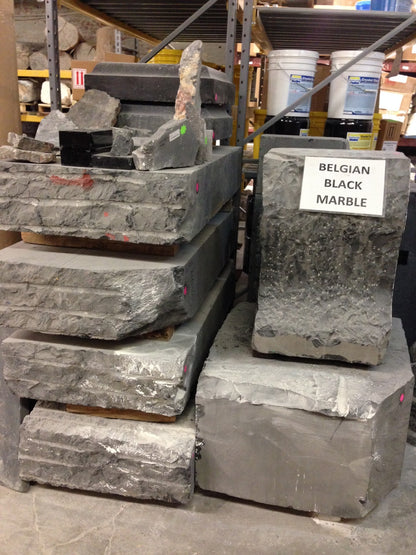 Belgian Black Marble Per Pound