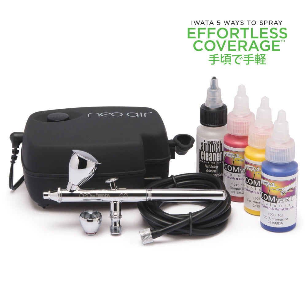 NEO for Iwata Gravity Feed Airbrushing Kit with NEO CN