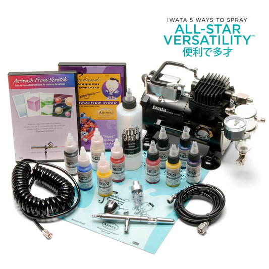 Deluxe Airbrush Kit with Eclipse HP-CS