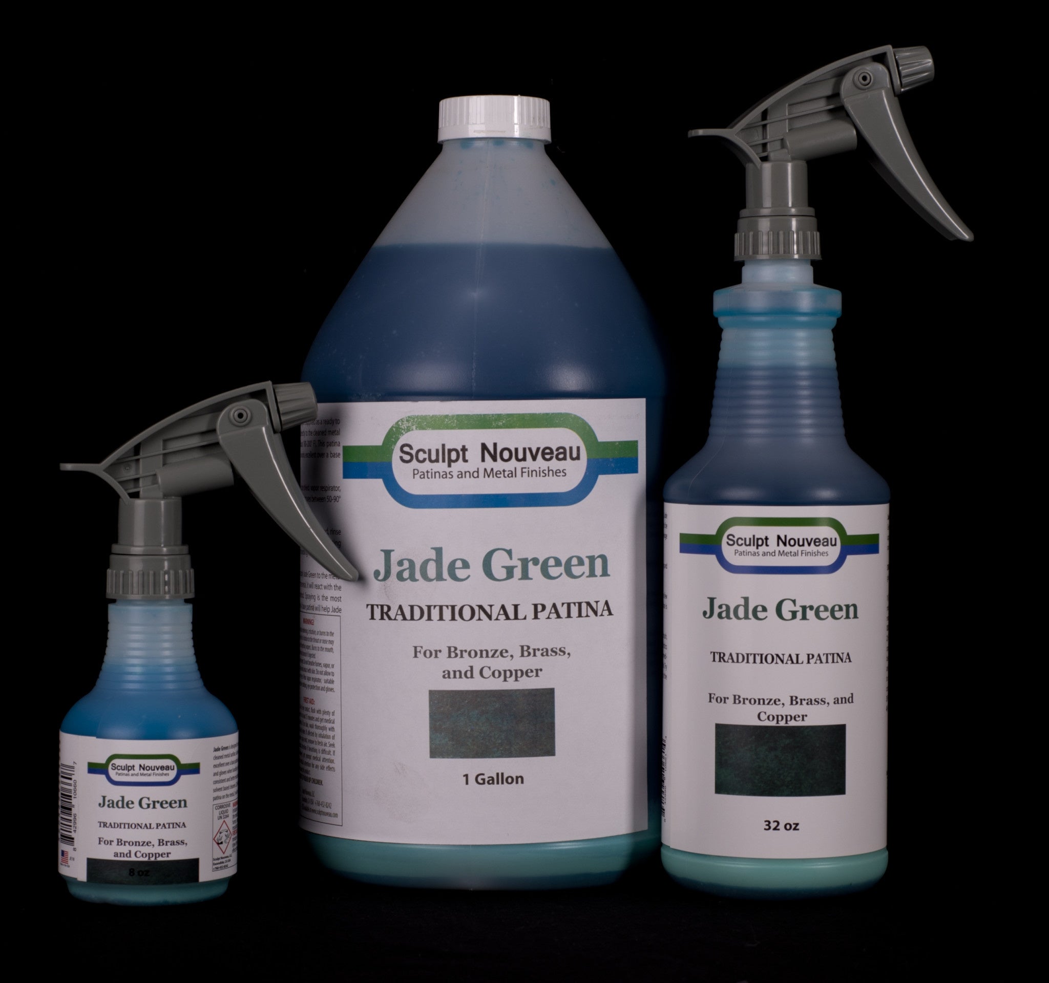 Traditional Jade Green Patina – The Compleat Sculptor, Inc
