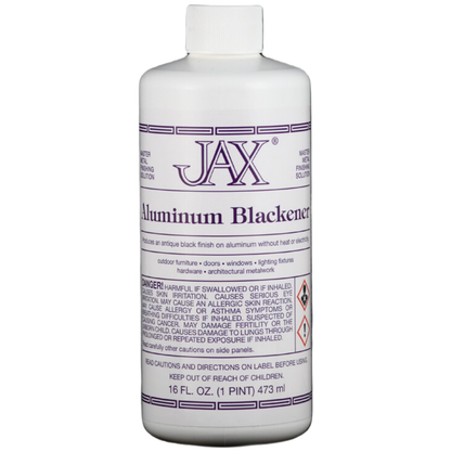 Jax Aluminum Blackener Patina