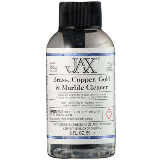 Jax Brass, Copper, Gold, Marble Cleaner 2oz