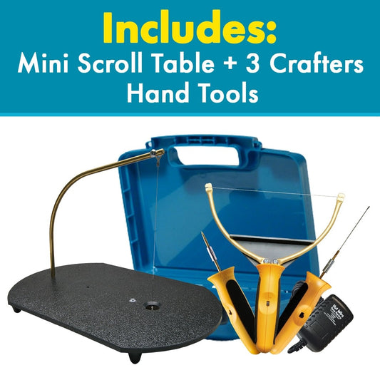 Kit Crafters 4 en 1 con mini mesa de desplazamiento #K05MS