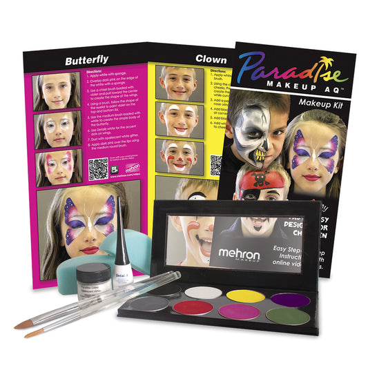 Pintura facial Paradise - Kit de maquillaje premium