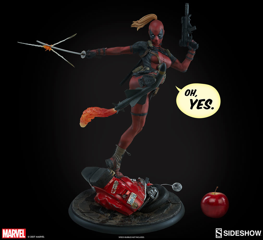 Rajah Lady Deadpool Premium Format™