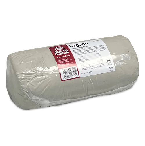 LAGOON Turquoise Blue Porcelain Clay 11lb (Cone 6 - 7)