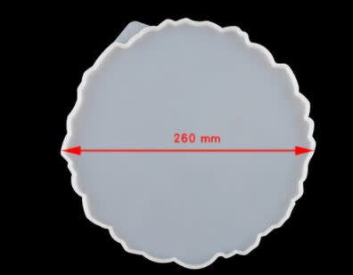 Irregular Round Set Large Silicone Mold