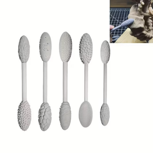 Large Skin & Creature Texture Tool Double Sided Set of 5