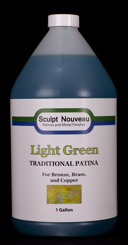 Traditional Light Green Patina