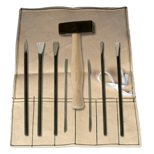 SH Miniature Stone Carving Set of 8