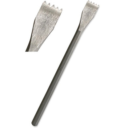SH Steel Hand Mini 5 Tooth Chisel 3/4" M4