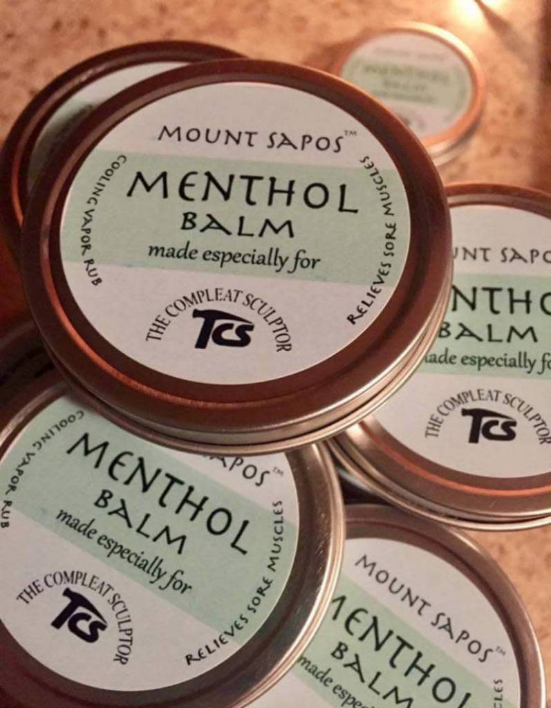 Menthol Rub – The Compleat Sculptor, Inc