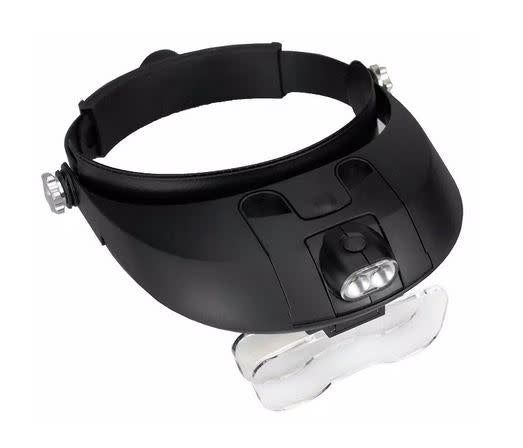 LED Illuminated Head Magnifier