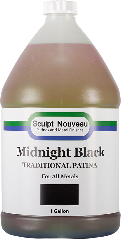 Traditional Midnight Black Patina