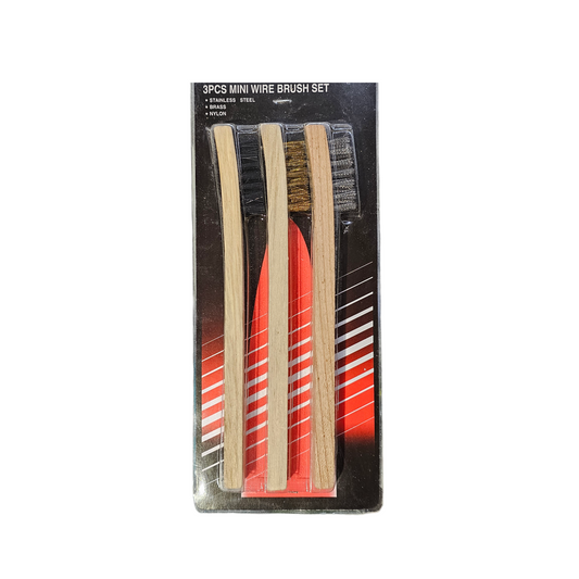 Mini Wire Brush Set 3pc