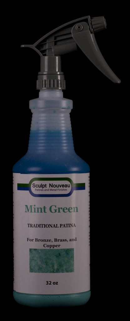 Traditional Mint Green Patina