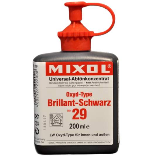 Mixol #29 Óxido Negro Brillante 200ml