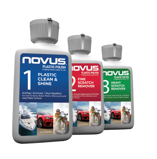 Kits de pulido de plástico NOVUS