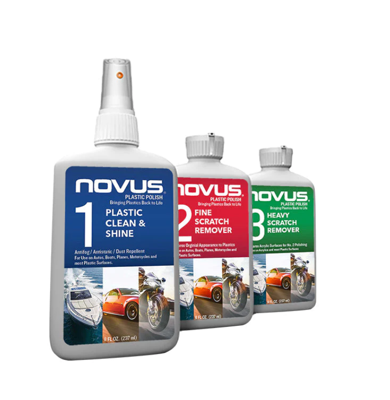 NOVUS Plastic Polish Kits