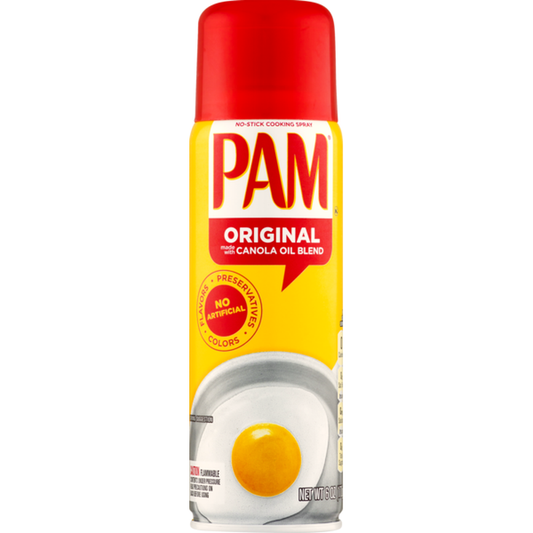 Spray para cocinar antiadherente Pam Original, 12 oz