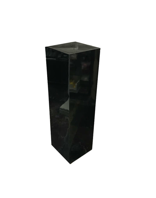 Formica Pedestal 15x15x36 Black Gloss