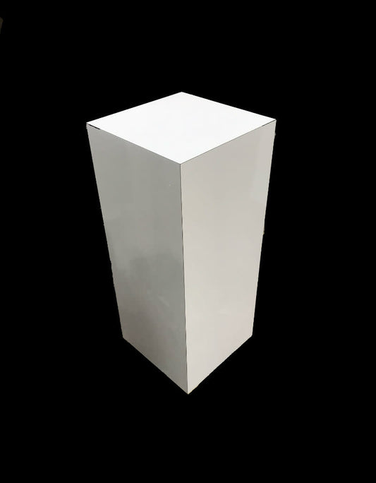 Pedestal Formica 12x12x36 Negro Mate