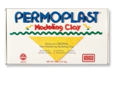 Permoplast Cream 1lb Klean Klay