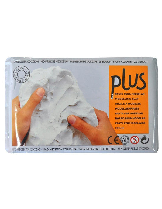 PLUS Self-Hardening Clay Natural White