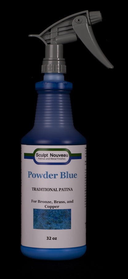 Traditional Powder Blue Patina
